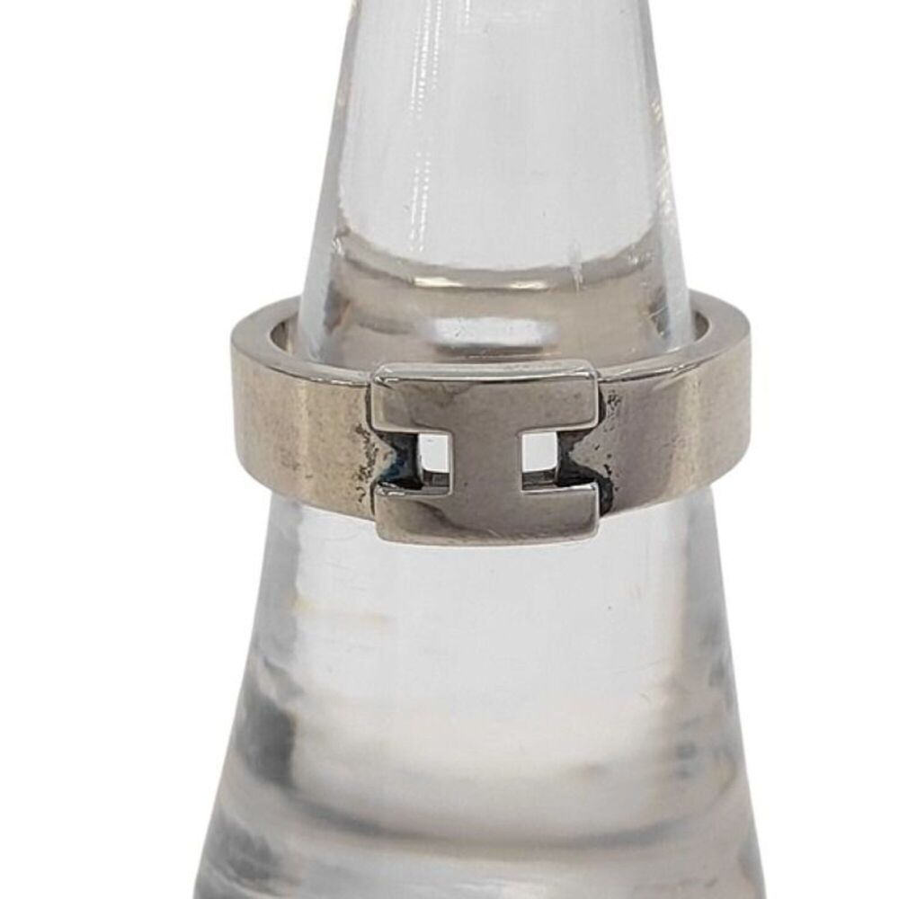 HERMES Silver Ring
